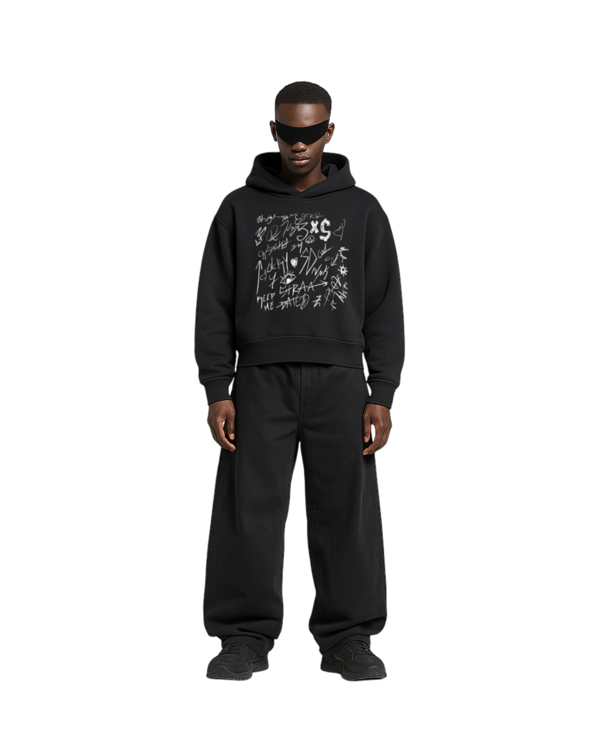 SUNFADE BLACK TAGGER HOODIE