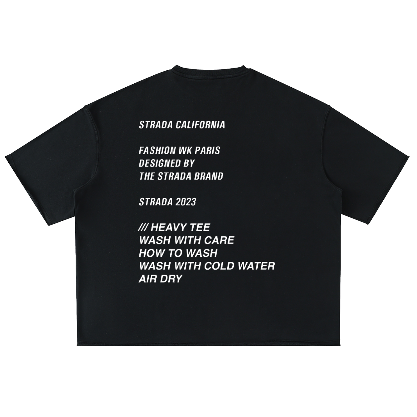 Washed Rolled Hem Half Sleeve T-Shirt