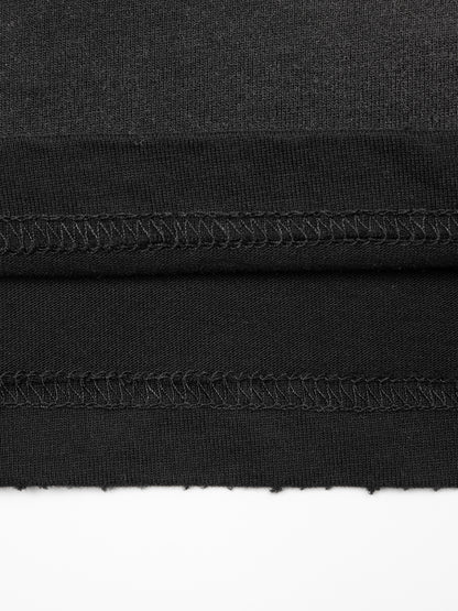 Vintage Wash Frayed T-Shirt - 260 GSM